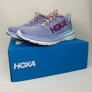 Hoka One One Womens Mach 5 1127894 BLSSN Blue Running Shoes Sneakers Size 9B